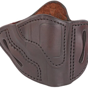 1791 Gunleather RVH1SBRR RVH1  OWB Size 01 Signature Brown Leather Belt Slide Fits S&W J Frame/Ruger LCR/S&W 38 Belt Up to 1.75" Wide Right Hand