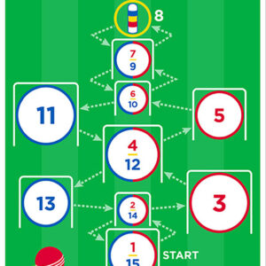 Action Target GSCROQUET100 Entertainment  Croquet Paper Hanging 23" x 35" Multi-Color 100 Per Box