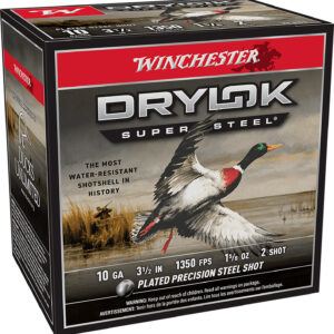 Winchester Ammo XSC102 Drylok Super Steel Magnum 10Gauge 3.50" 1 5/8oz 2Shot 25 Per Box/10 Case