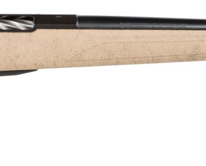 Tikka JRTXRT382 T3x Lite 6.5 Creedmoor 3+1 24.30" Fluted/Threaded, Black Barrel/Rec, Black Webbed Tan Roughtech Synthetic Stock, Interchangeable Grip, Muzzle Brake