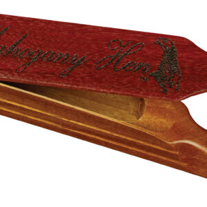 Woodhaven WH345 Mahogany Hen  Box Call Turkey/Hen Sounds Attracts Turkeys Mahogany Wood