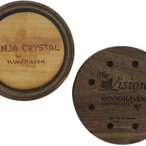 Woodhaven WH087 Ninja  Friction Call Attracts Turkeys Natural Crystal/Wood