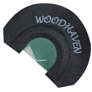 Woodhaven WH136 Ninja Hammer  Diaphragm Call Triple Reed Turkey Hen Sounds Attracts Turkeys Black