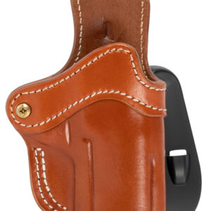 1791 Gunleather ORPDH24SCBRR BH2.4S Optic Ready OWB 2.4S Classic Brown Leather Paddle Fits FN 509/H&K VP9SK