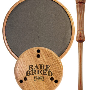 Primos PS2904 Rare Breed  Friction Call Attracts Turkeys Natural Wood/Slate