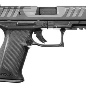 Walther Arms 2842734 PDP F-Series 9mm Luger 15+1 4" Black Steel Barrel, Black Optic Ready/Serrated Slide, Black Polymer Frame w/Picatinny Rail, Black Performance Duty Texture Grips, Ambidextrous