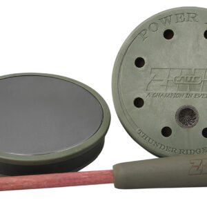 ZINK ZNKZNK303 Thunder Ridge  Friction Call Turkey Sounds Green/Purple Wood/Slate