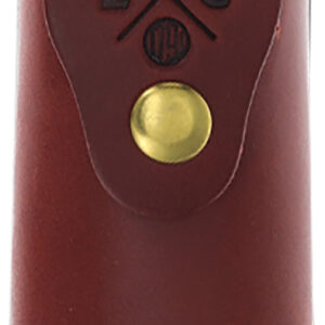 1791 Gunleather HDESSLSCHNA EDC Heavy Duty Easy Slide OWB Chestnut Leather Belt Slide Ambidextrous