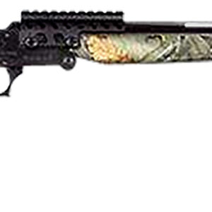 ATI G410NMD23C Nomad  410 Gauge Break Open 3" 1rd 23" Vent Rib, Black Barrel/Folding Rec, Camo Synthetic Furniture, Fiber Optic Sight, 2 Chokes