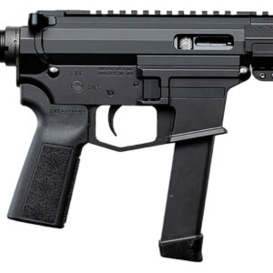 Angstadt Arms AAUDP09P06 UDP-9  9mm Luger 15+1 6" Black Melonite Threaded Barrel, 5.50" Free Float M-LOK Handguards, Black Cerakote Aluminum Picatinny Rail Receiver, Black B5 Grips