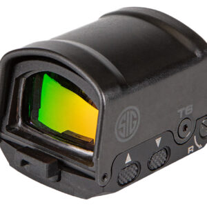 Sig Sauer Electro-Optics SOR21601 Romeo2  Black Anodized 1x30mm 6 MOA Red Dot Reticle, Fits Sig Sauer Pistols (PRO RX Footprint) Features Large Shroud
