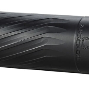 Anechoic X35B Anechox 35  35Cal/338Lapua/338/35Magnums Black Stainless Steel/Titanium 1 3/8"x24 w/ 1/2"x28 DTA