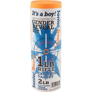 Sonic Boom/jerent SBTGRBOY  Gender Reveal Kit Rifle Firearm 1 lb Boy