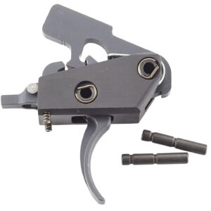 Wilson Combat TRTTUM2 Tactical Trigger Unit Two-Stage Two-Stage Curved Trigger with 4-4.50 lbs Draw Weight for AR-15