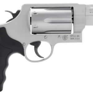 Smith & Wesson 160410 Governor  45 Colt (LC) Or 2.50" 410 Gauge, 2.75" Stainless Barrel, 6rd  Stainless Cylinder, Matte Silver Scandium Alloy Z-Frame, Black Polymer Grip