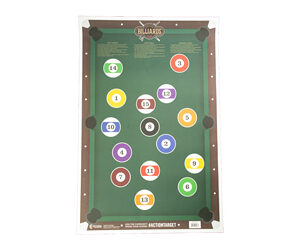ACTION TGT BILLIARDS 100PK