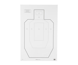 ACTION TGT USPSA PAPER 100PK