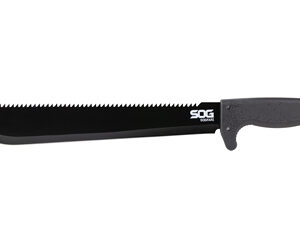 SOG SOGFARI MACHETE BLACK 13" W/STH