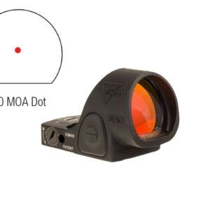 TRIJICON SRO ADJ SIGHT LED 5MOA RED