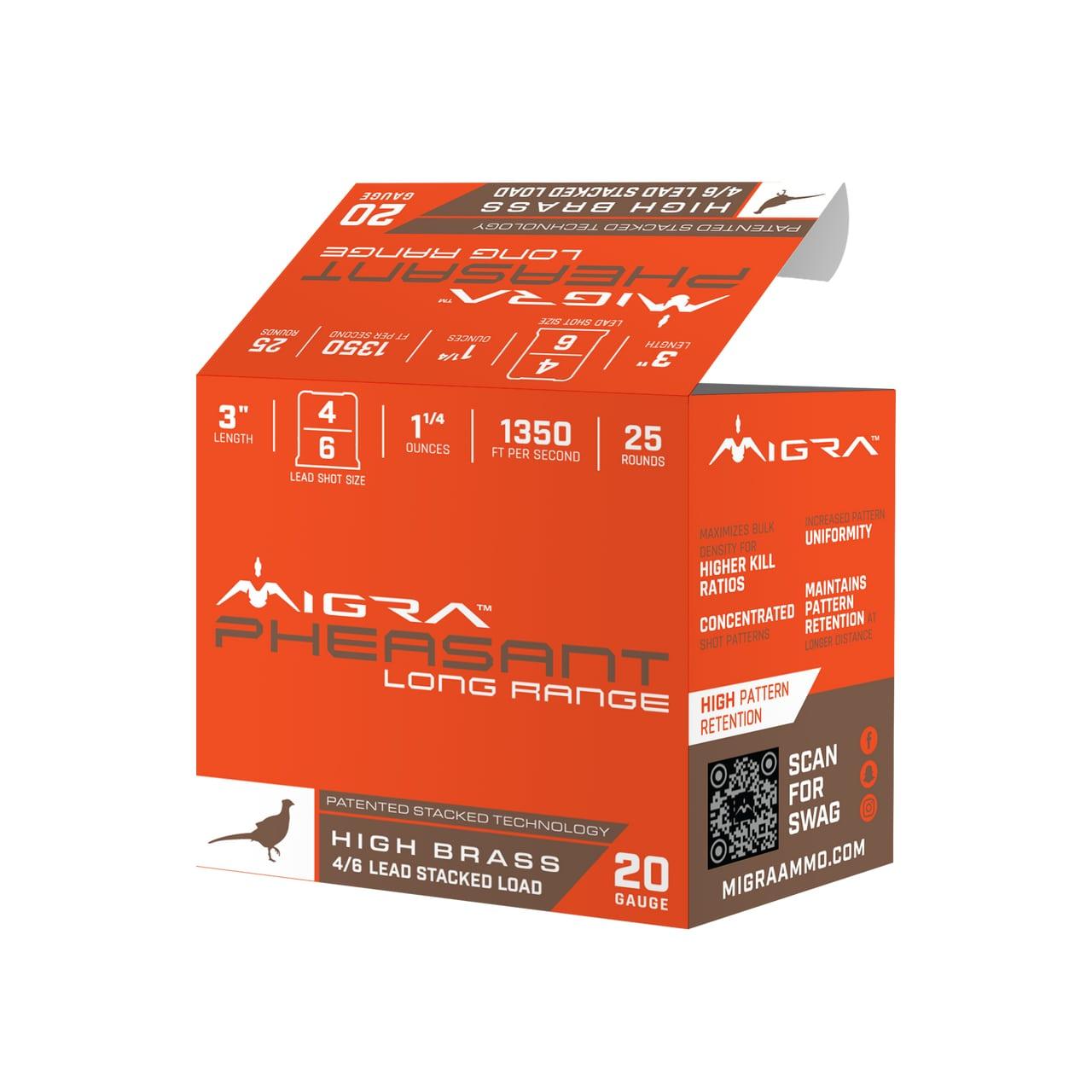 Migra Ammunition 20 Gauge – 25rd