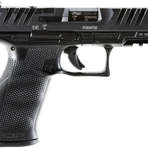 Walther Arms 2854694 PDP Optic Ready 9mm Luger 4" Barrel 10+1, Polymer Frame With Picatinny Acc. Rail, Optic Cut Super Terrain Serrated Steel Slide, Performance Duty Trigger, Manual Safety