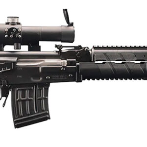 Zastava Arms Usa SR91762 M91 w/Optic 7.62x54mmR 10+1 24" Black Nitride Threaded Barrel, Black Anodized Picatinny Rail Steel Receiver, Black Synthetic Adjustable Stock, POSP 4x24 Rifle Scope