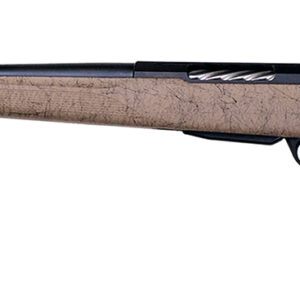 Tikka JRTXRT47124 T3x Roughtech 7mm PRC 3+1 24.30" Black Fluted Threaded Barrel, Black Steel Drilled & Tapped Receiver, Tan Roughtech Synthetic Stock, Left Hand