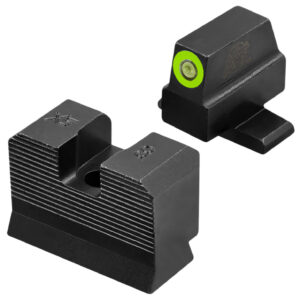 XS Sights SIM004P4G Minimalist Night Sight Set Green Tritium Front/Black Oxide Frame Fits Sig