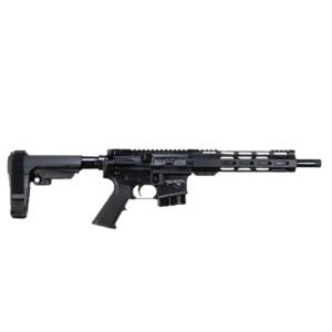 Alexander Arms PHI65ST Highlander  6.5 Grendel 10+1 11" Black Fluted Threaded Barrel, Black Anodized Picatinny Rail Receiver, Polymer SBA Tactical Brace, Black A2 Grip