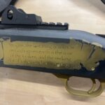 cerakote stencil duracoat gunkote at home DIY vinyl kraken