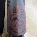 cerakote stencil duracoat gunkote at home DIY vinyl kraken