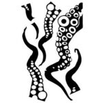 cerakote stencil duracoat gunkote at home DIY vinyl kraken