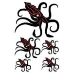 cerakote stencil duracoat gunkote at home DIY vinyl kraken