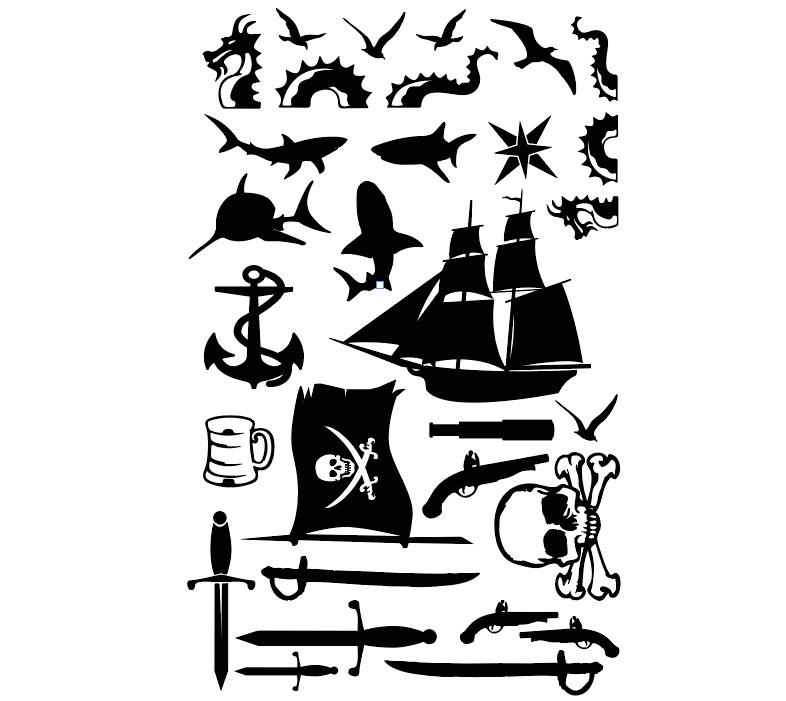 cerakote stencil duracoat gunkote at home DIY vinyl pirate