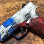 revolver cerakote pistol slide frame simple pattern