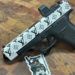 revolver cerakote pistol slide frame simple pattern
