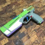 revolver cerakote pistol slide frame complex pattern