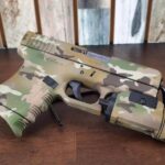 revolver cerakote pistol slide frame complex pattern