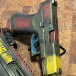 revolver cerakote pistol slide frame complex pattern