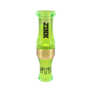 Zink Green Top Rocker Duck Mouth Call Green Interference