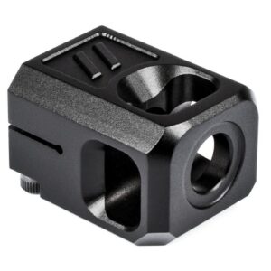 ZEV PRO COMPENSATOR V2 1/2X28 THREADING 9MM BLACK
