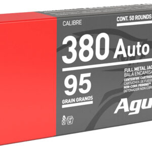 Aguila 1E802110   380ACP 95gr Full Metal Jacket 50 Per Box/20 Case