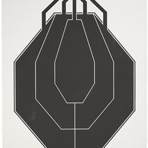 Sig Sauer SCT354 T300 Replacement Target IPSC Hanging Black/White