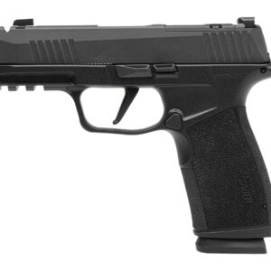 Sig Sauer 365XCA-9-COMP-MS-10 P365 XMacro COMP Compact 9mm Luger 10+1 3.10" Carbon Steel Barrel, Black Nitron Integrated Compensator/Optic Ready/Serrated Stainless Steel Slide & Stainless Steel Frame