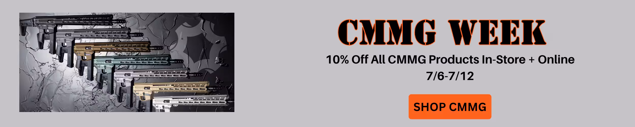 CMMG Week sales at Tactical Penguin in Utah